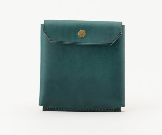薄い　L型財布「dritto L」