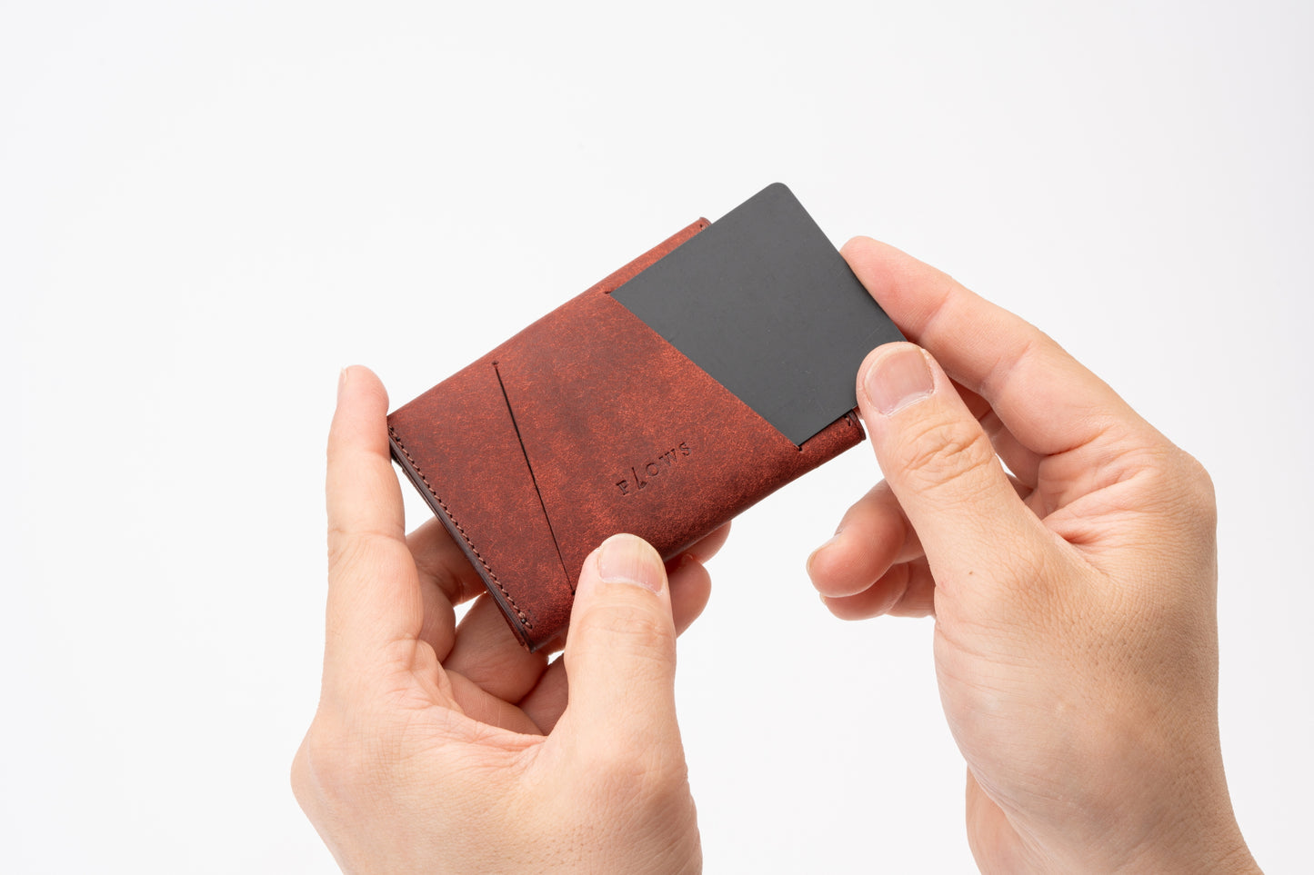 紙幣もカードも入る小さな財布 dritto Coin