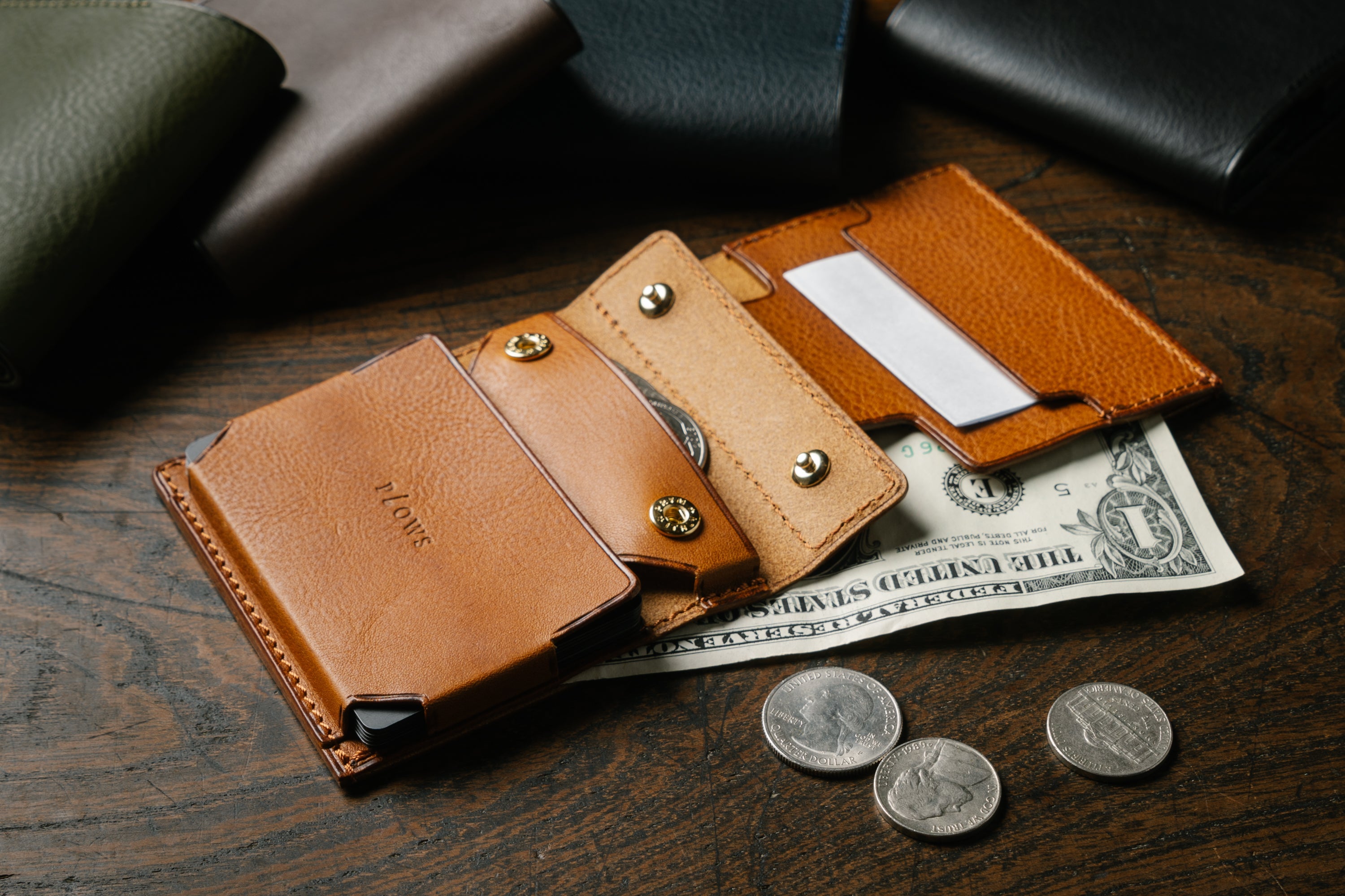 小さく薄い財布 dritto2 コンパクトな二つ折り財布 - ミニ財布