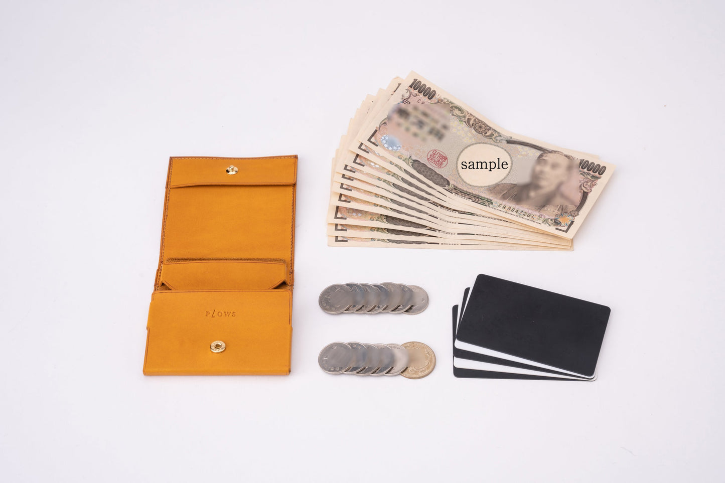 もっと 小さく薄い財布 dritto 2 thin　左利き用